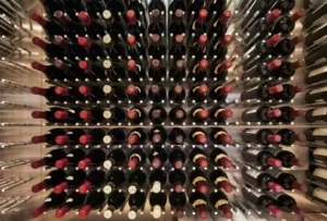 wine pegs wall